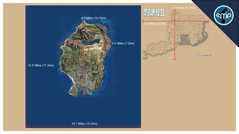 Gta V Map Vs Rdr2 Map Size | Images and Photos finder