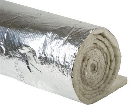 Foil Scrim Kraft, Fiberglass, Duct Insulation - 6ZKK4|670380 - Grainger