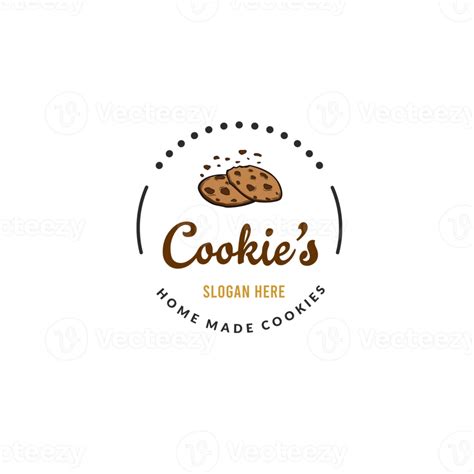 Creative Cookies Logo. Choco Cookies Logo. Awesome Business Vector Logo ...