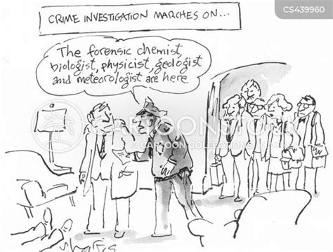 Forensic Science Cartoons and Comics - funny pictures from CartoonStock