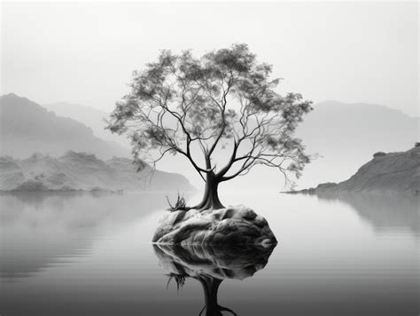 Black and white nature HD 8K wallpaper Stock Photographic Image ...