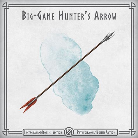 Tim on Instagram: “🔹Big-Game Hunter's Arrow🔹 Uncommon Ammunition ...