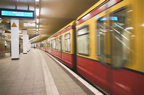 Free picture: train station, underground, subway, metro station, Berlin ...