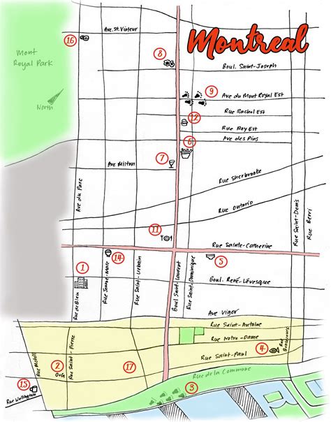 Must Eat Places in Montreal | Montreal, Map, Eat