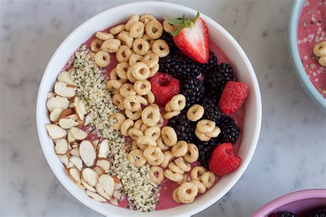 Breakfast Cereal Smoothie Bowl