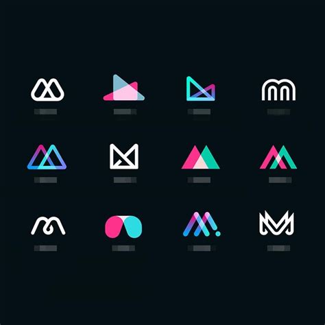 👈 M Marks by @lobanovskiy - LEARN LOGO DESIGN👇👇 @learnlogodesign ...