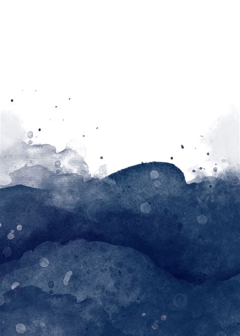 Dark Blue Splash Ink Abstract Watercolor Background Wallpaper Image For ...