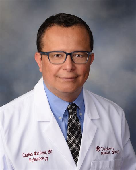 Carlos Martinez, M.D. joins Oaklawn pulmonology - Oaklawn Hospital