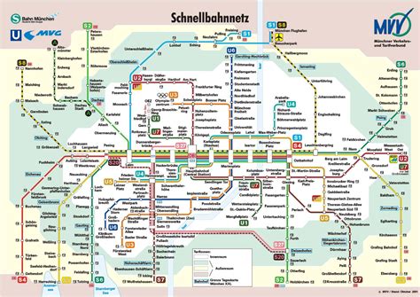 Munich MVV Map