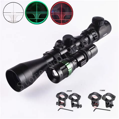 Free shipping SPIKE 3 9X40EG tactical Night Vision hunting Optic sight ...