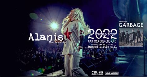 Alanis Morissette Jagged Little Pill Tour 2024 - Dix Vickie