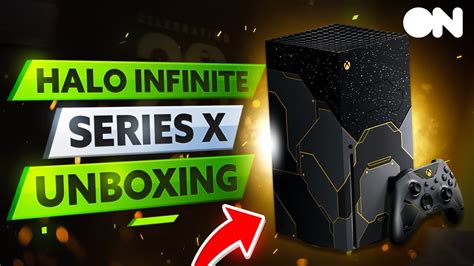 Unboxing The Halo Infinite Limited Edition Xbox Series X Bundle - YouTube