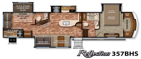 Reflection Fifth-Wheel Specifications | Grand Design RV. Dream kitchen ...