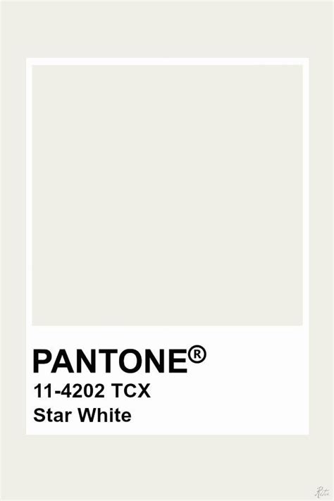 Pantone Star White | Kleurinspiratie, Pantone, Kleuren