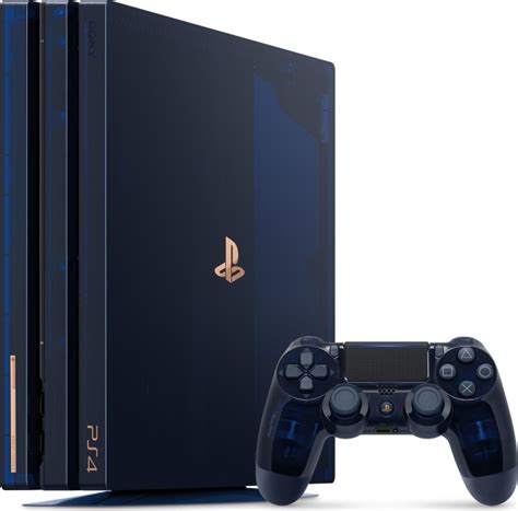 Sony Playstation 4 Pro - 2TB 500 Million Limited Edition blue | Price ...