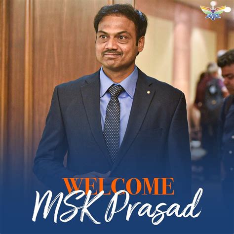 Former India cricketer MSK Prasad joins the Lucknow Super Giants as ...