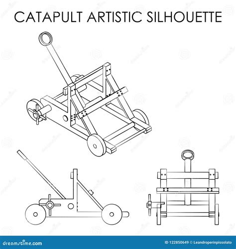 Medieval Catapult Diagram