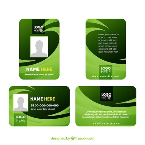 Id card templates for photoshop - techseka