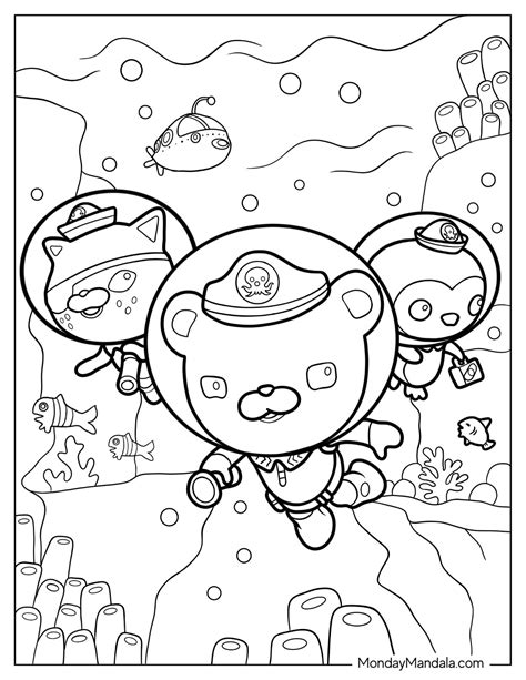 20 Octonauts Coloring Pages (Free PDF Printables)