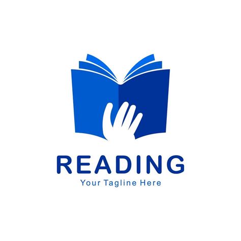 reading book logo 10619663 Vector Art at Vecteezy