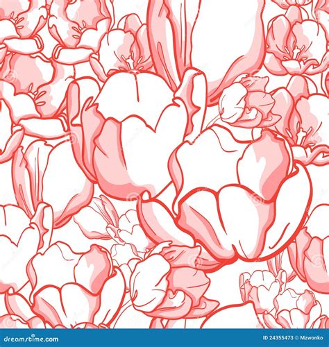 Tulip Pattern Stock Photos - Image: 24355473