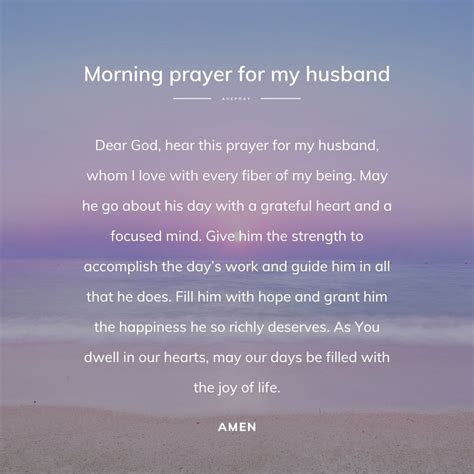 Future Husband Prayer