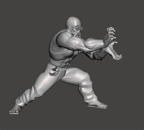 Master Roshi Kamehameha 3D Model 3D model 3D printable | CGTrader