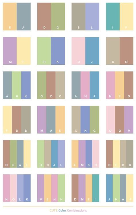 Cute color schemes color combinations color palettes for print cmyk and ...