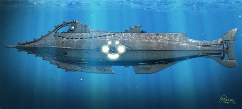 Disney Nautilus Submarine Wallpaper - WallpaperSafari