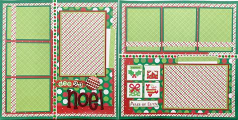 NOEL 12x12 TWO Page Premade Scrapbook DOUBLE Layout Christmas - Etsy ...