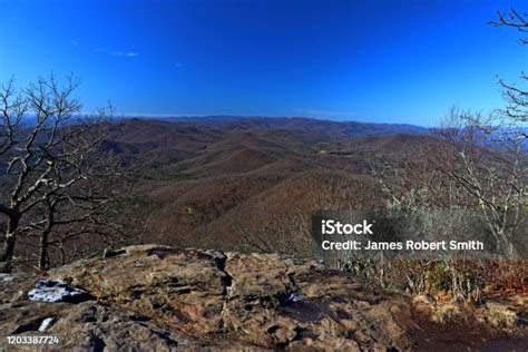 Blood Mountain Summit View Stock Photo - Download Image Now ...