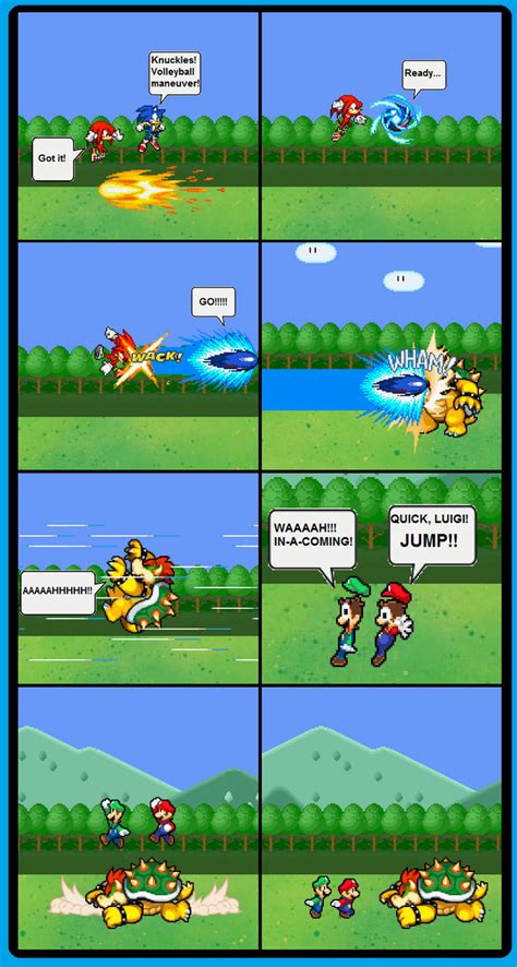 Mario and Sonic comic Ep.1 p.16 by Lazbro64 on DeviantArt