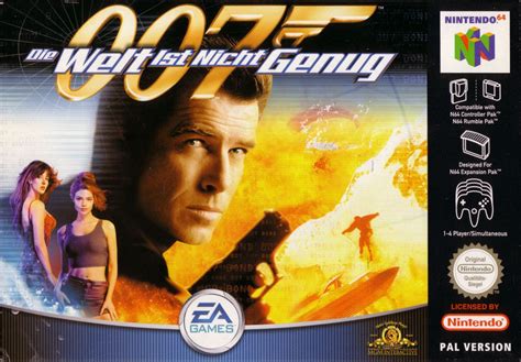 007: The World Is Not Enough cover or packaging material - MobyGames