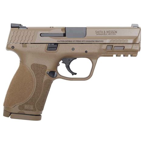 Smith & Wesson M&P 9 M2.0 Compact 9mm Luger 4in FDE Pistol - 15+1 ...