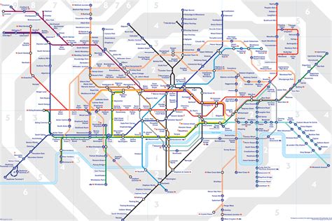 London Jubilee Line Map