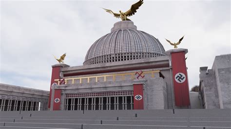 The Volkshalle in 3D graphics - Stormfront