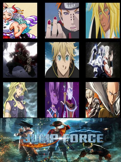 JUMP FORCE II-Character Roster 4 (Final DLC). by Iamkingdomhearts1000 ...