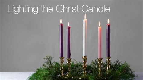 Lighting the Christ Candle | Neighborhood Bible Church