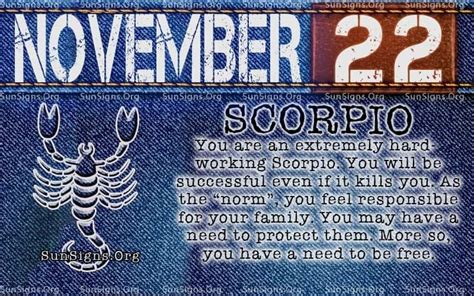 November 22 Birthday Horoscope Personality | Sun Signs