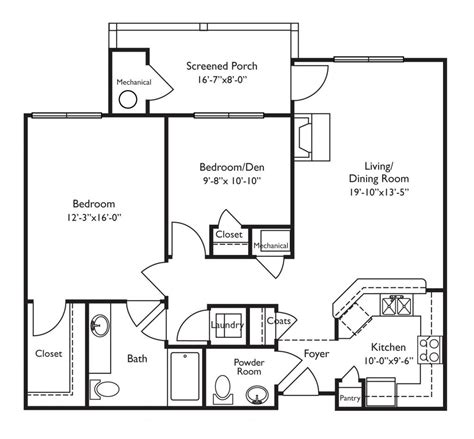 Retirement Home Floor Plans Inspirational Floor Plans for Retirement ...