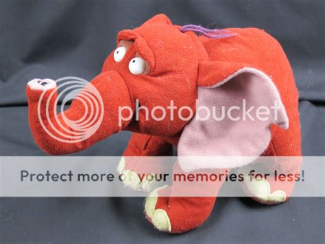 SCREAM SOUND DISNEY TARZAN PLUSH ELEPHANT TANTOR STUFFED ANIMAL MOVIE ...