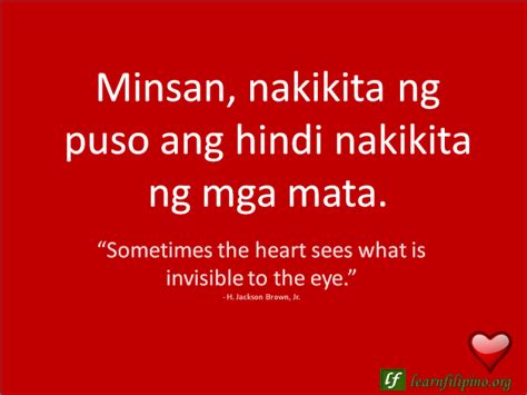 Filipino Love Quotes - Learn Filipino