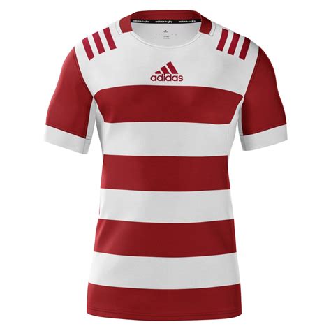 adidas mi Team Customised Fitted Rugby Jersey Adult - Kitlocker.com