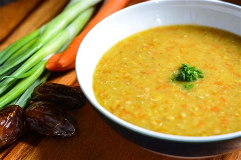 Yellow Lentil Soup - Simply Lebanese