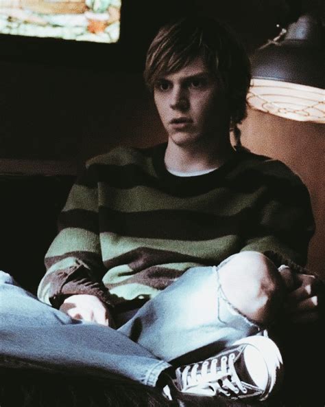 The iconic outfit of Tate Langdon. Kurt Cobain Sweater Green Sweatshirt ...