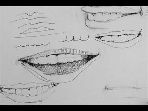 Pen & Ink Drawing Tutorial | Simple Tips on how to draw smiles and ...