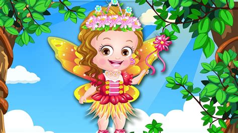 Baby Hazel Dresses up like a Flower Princess | Plus More Dress up Games ...