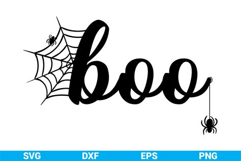 Halloween Boo SVG Files for Cricut, Silhouette Cut FIle – Crella