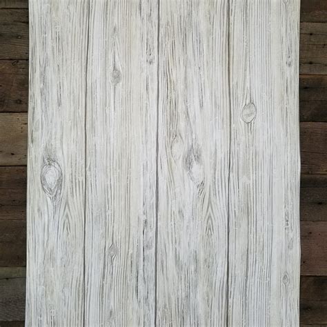 Gray Distressed Shiplap Rustic Wood Peel and Stick Wallpaper ...