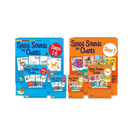 Speed Sounds and Chants Cards - Stages 1-7 Bundle